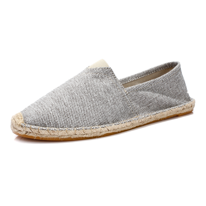 Men Casual Shoes Popular Men Canvas Shoes Breathable Fashion Flat Footwear Spring Espadrilles