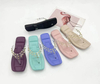Factory Wholesale Designer Casual Ladies Shoes Outdoor Beach Soft Sole Flip Flops Slippers