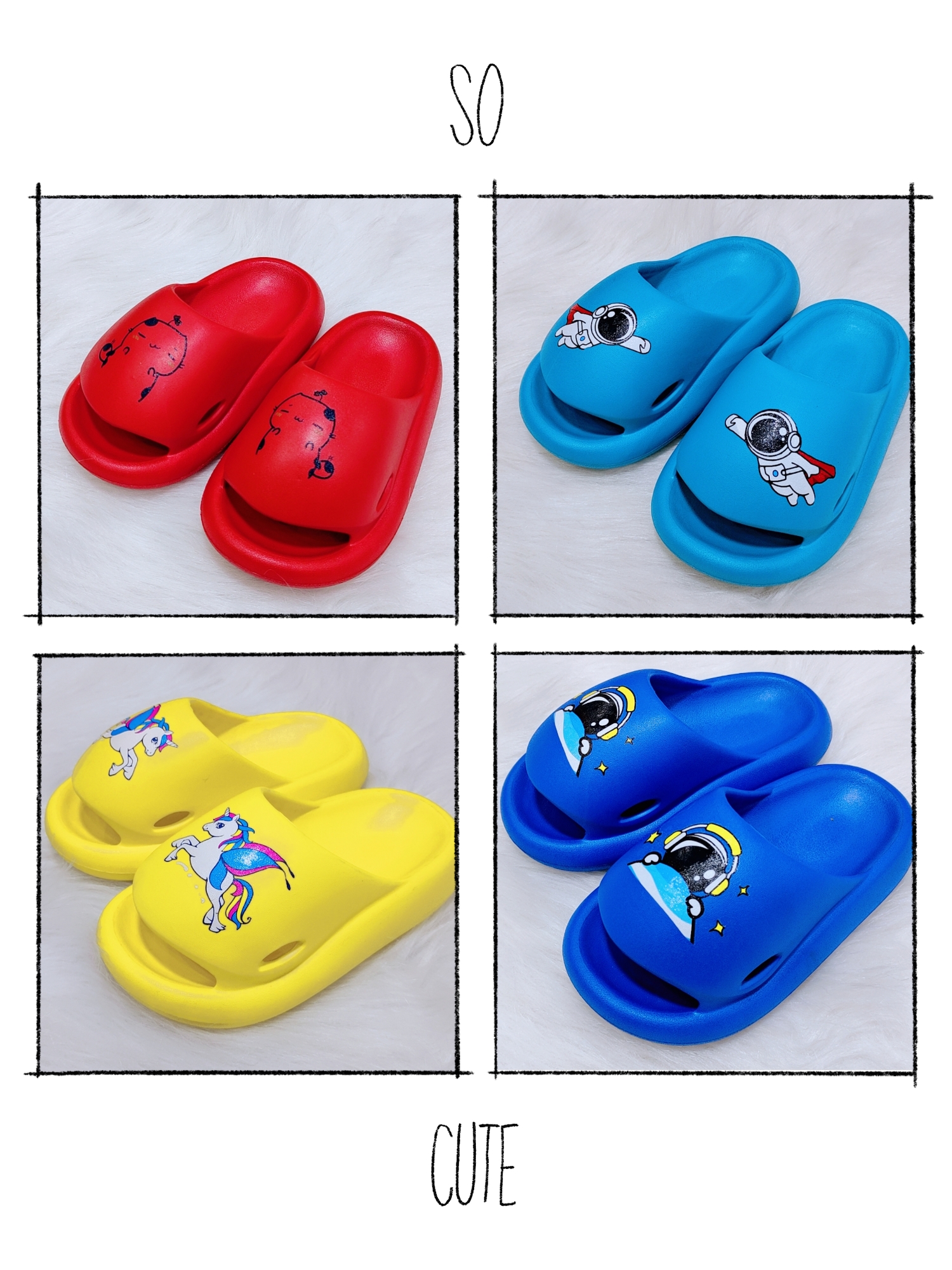 Girl Slippers Kids Bathroom Slippers Sandals Kids Shoes Light EVA Toddler Slipper Shoes