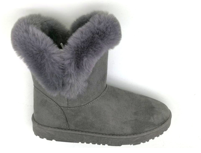 Winter Women's Snow Boots Outdoor Mid-calf Warm Fur Winter Boots For Women Shoes