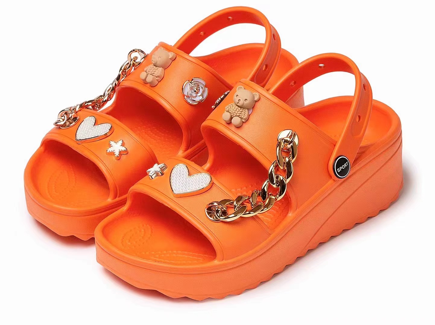 Summer Light Weight Beach Women Sandals Shoes Ladies Casual EVA Sandals 
