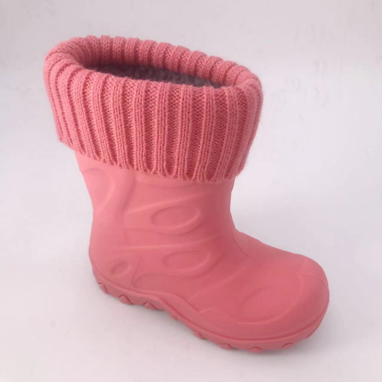 Customized Fashion Trend Durability Rain Shoes Hard Wearing Kids Rain Boots