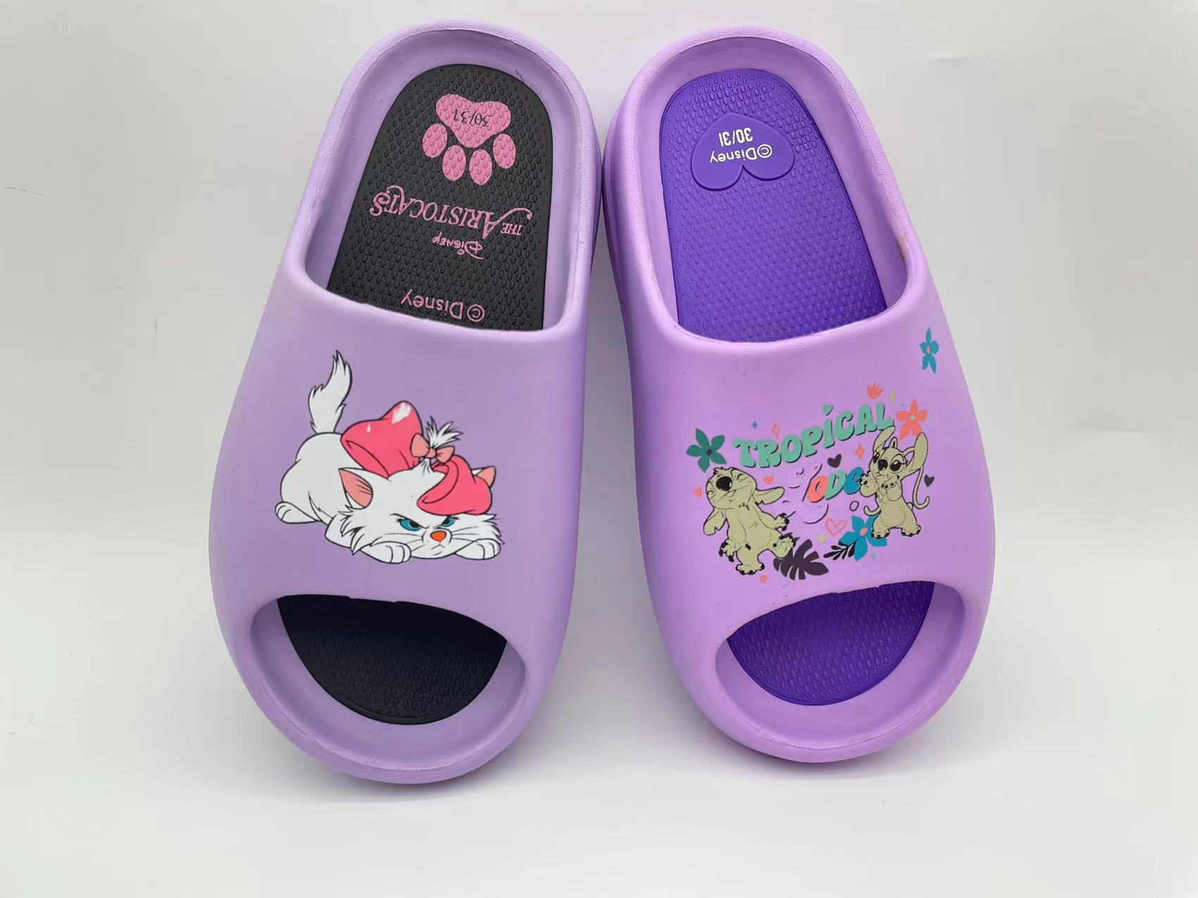 Summer Kids EVA Beach Slippers Fashion Shoes Children Indoor House Slippers 