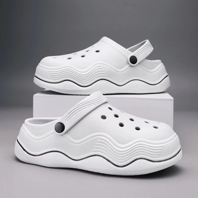 Summer Outdoor Beach Waterproof Sandals Shoes EVA Anti Slip Lady Clogs