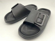Light Weight Anti-slip Man Sandals Soft Thick Sole House Slides Pure Color Home Slippers