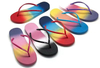 Beach Beautiful Rainbow Color Ladies Casual Women Flip Flops Slippers