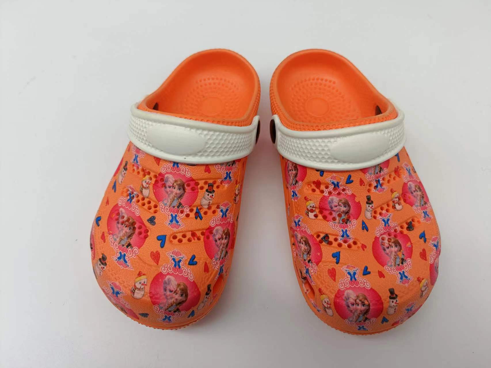 Custom Thick Bottom Fashion Outdoor Casual Flat Garden Clogs for Kids 