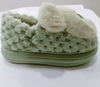 Women's Winter Slippers Cute Cartoon Indoor Bag Heel Slippers Cotton Shoes