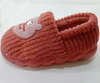 Lady Printed Short Plush Cotton House Winter Slippers For Girls 