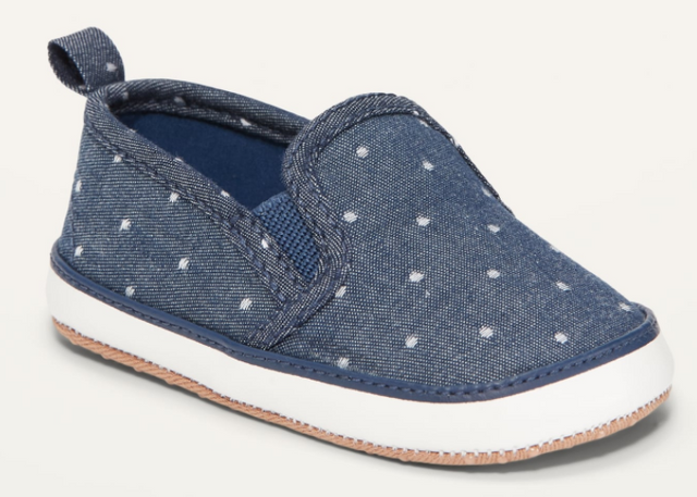 Spring Autumn Slip-on Canvas Shoes Breathable Baby Infant Casual Shoes 