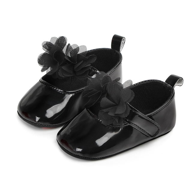 Classic Flower Decorative Soft Bottom Anti-skid Baby Summer Shoes
