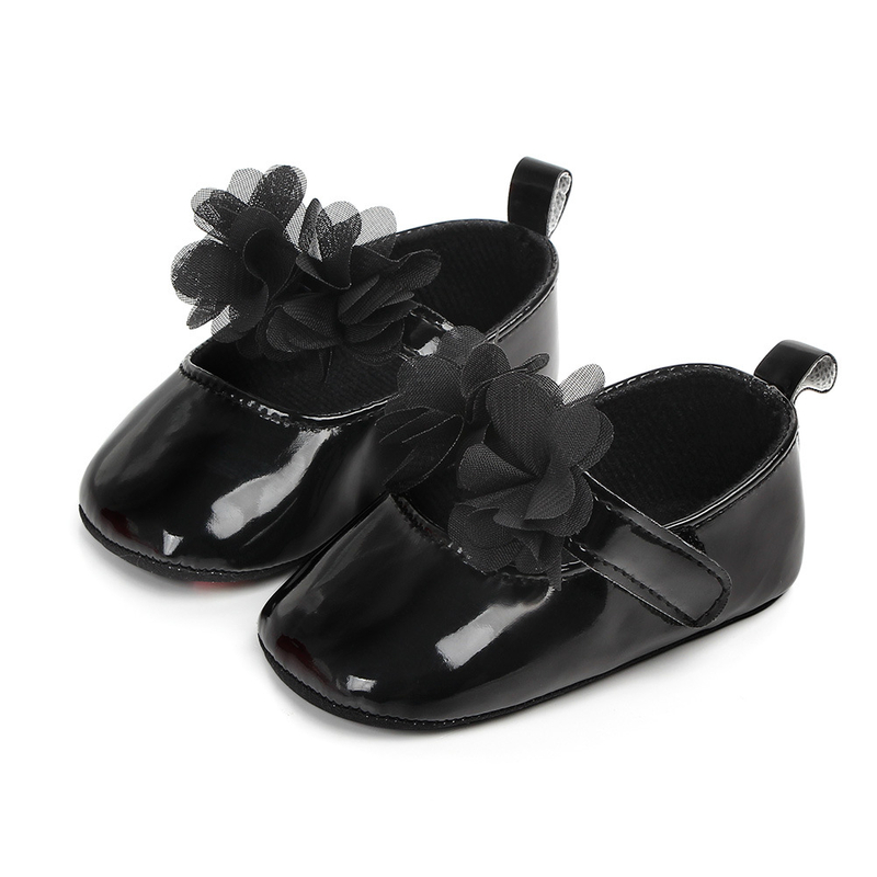 Classic Flower Decorative Soft Bottom Anti-skid Baby Summer Shoes