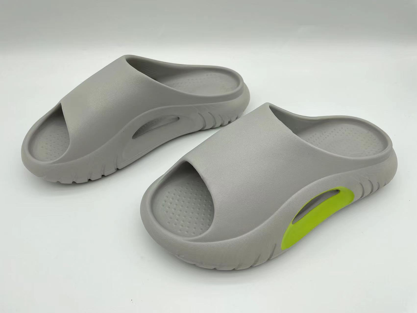 Customized Men Flat Slides Shoes Slip On EVA Indoor Beach Summer Sandals Slippers 