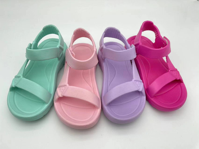 Oem EVA Colorful Sandals Shoes Fashion Trendy Summer Clog Outdoor Sport Slippers