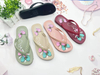  Ladies Pvc Cute Female Footwear Wedding Beach Women Slippers Flip Flops