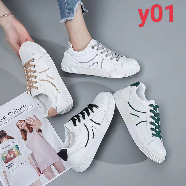Custom White Comfortable Breathable Casual Women Sneaker Shoes