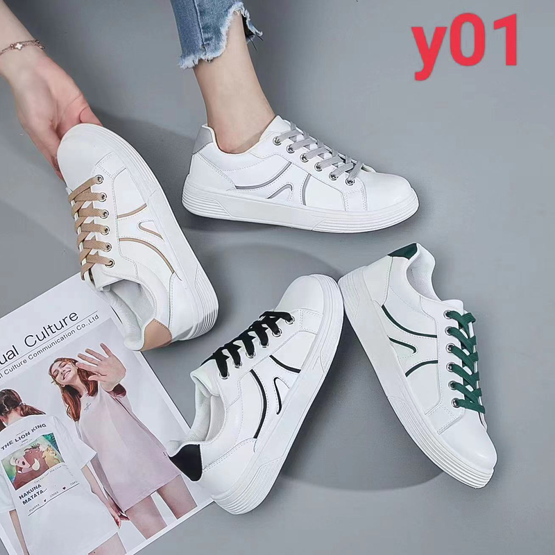 Custom White Comfortable Breathable Casual Women Sneaker Shoes