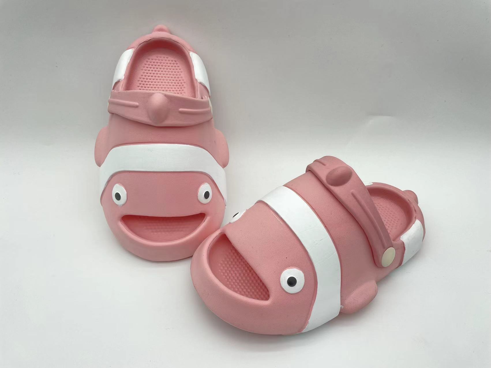 Cartoon Cute Kids Summer Beach Outdoor EVA Fish Slides Slippers