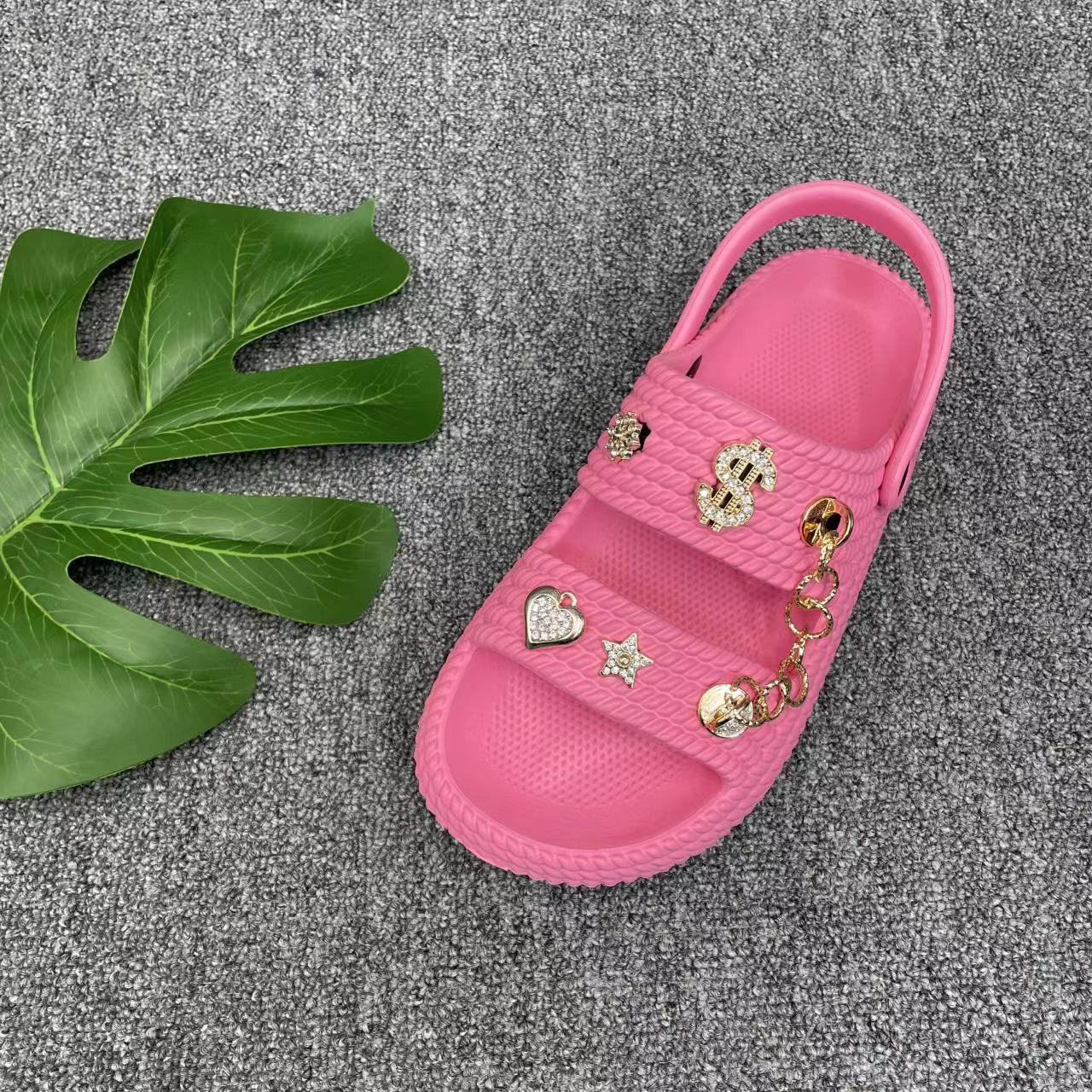 OEM Summer Slippers Women EVA High Soft Bottom Sandals 
