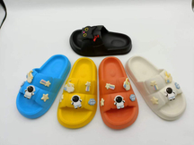 Summer Fashion Children EVA Beach Slides Shoes Indoor Outdoor House Boys Girls Cartoon Cute Slippers For Kids 