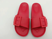 Custom Logo Eva Durable Female Adjustable Buckle Summer Beach Walk Slippers For Women