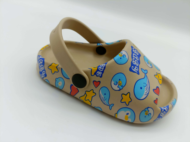 Custom Kids Slippers Outdoor Beach Slippers Anti Slip EVA Slippers Sandals for Children