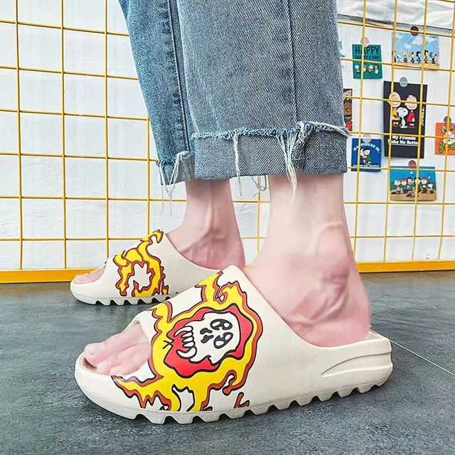 Custom Logo Men Slipper Footwear Wholesale Fashion Sandals Anti Slip Slides Unisex Slipper