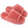 New Comfortable Autumn Winter Warming Indoor Plush Slippers Women Flat Slipper
