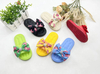 Custom PVC Slippers Sandals Fashion Trend Bow Breathable Slippers For Kids