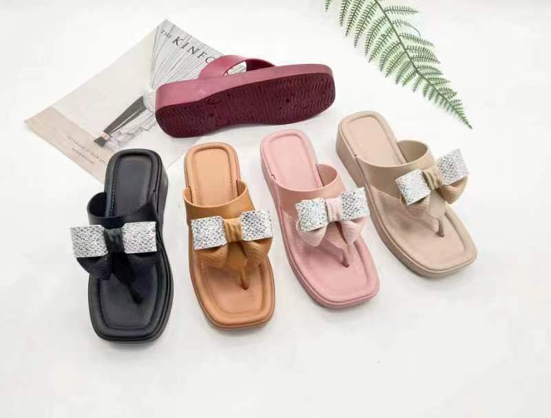 Summer beach Waterproof Breathable PVC women slipper Anti slip Casual slipper