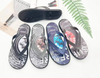 Custom Summer Beach Men Flip Flops PVC Home Slippers Men Print Flip Flops 