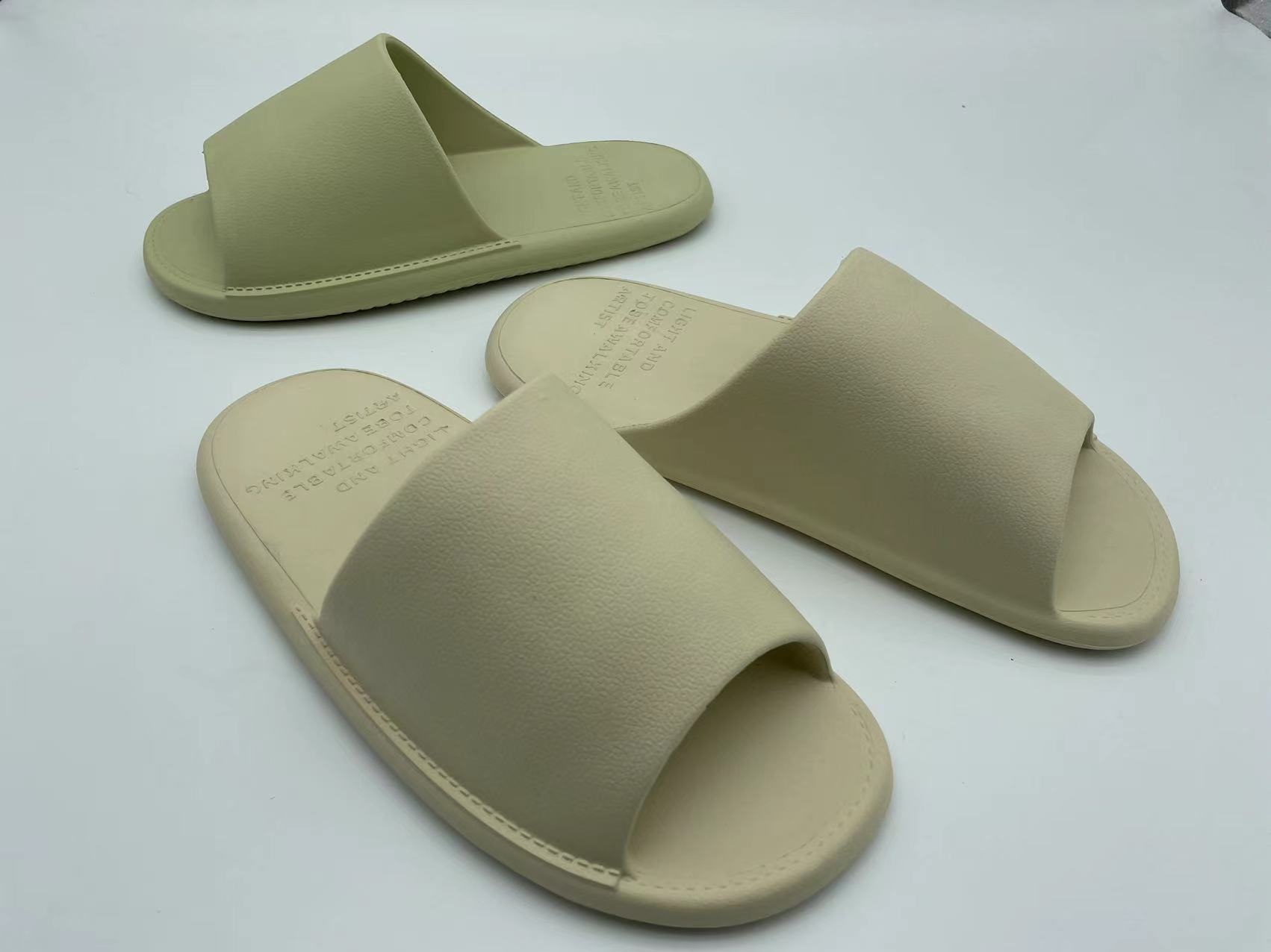 EVA Slide Sandals Men Light Weight Waterproof Bathroom Slippers For Hotel