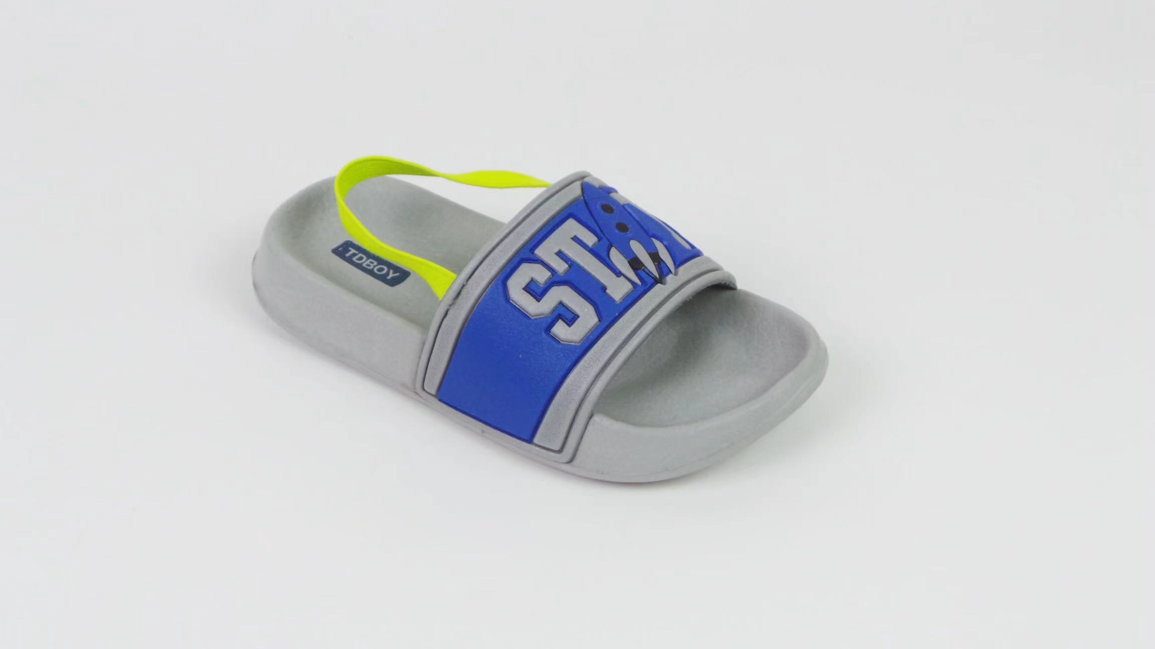 New Style Children Slippers Summer Cartoon Indoor And Outdoor Wear Skid Flat Kids Sandals Shoes