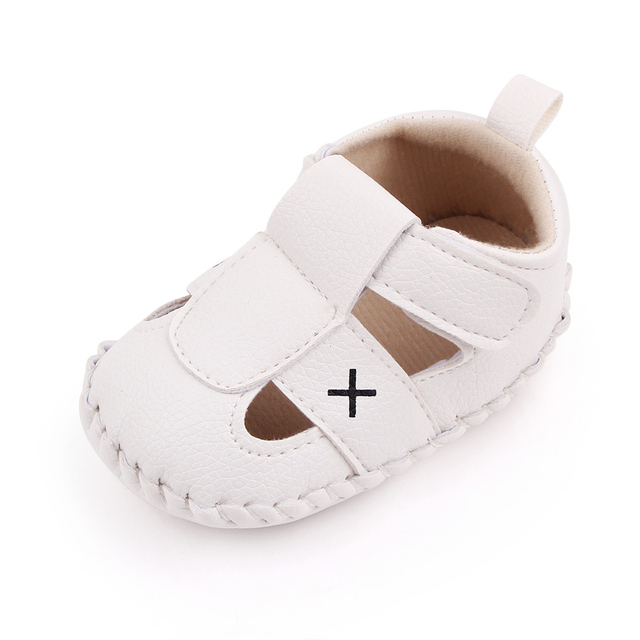 Baby Shoes Summer Soft Rubber Sole Breathable Newborn Walking Shoes Baby Sandals