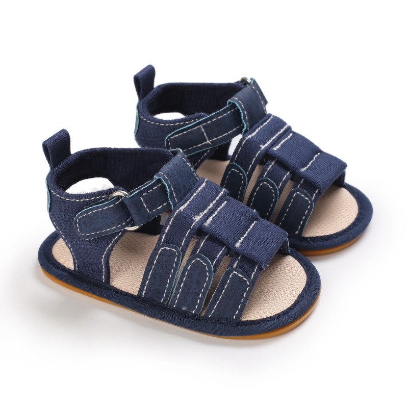 New Canvas Plus Super Soft PU Casual Anti-skid Breathable Summer Children's Sandals