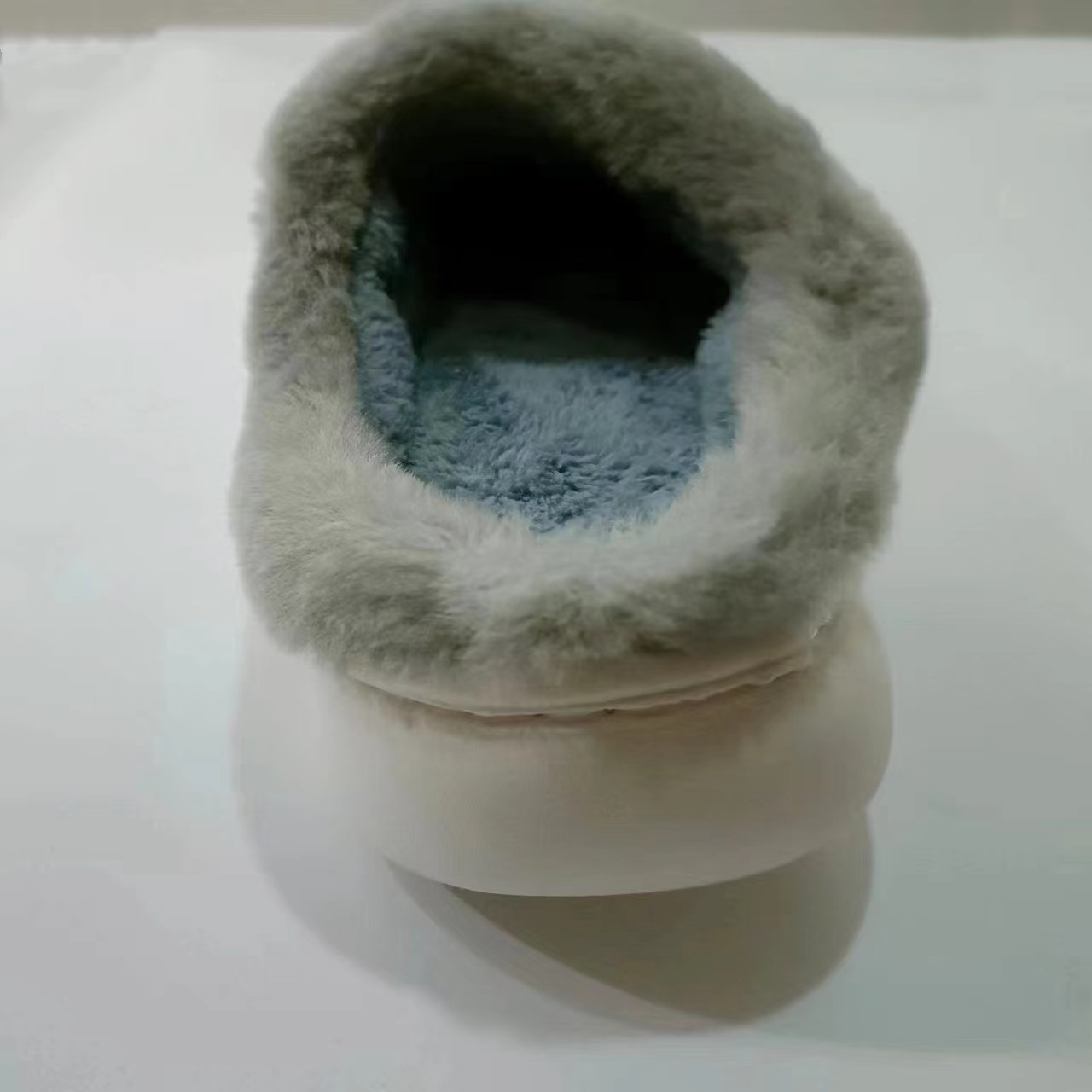Men's Astronaut Printed Short Plush Men's Indoor Anti-skid Cotton Mop Winter Slipper