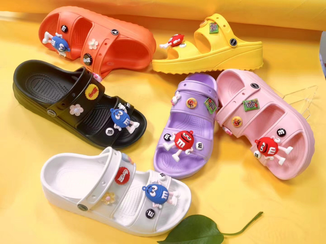 Customized Home Summer Anti-slip Sandals Shoes EVA Waterproof Breathable Lady Sandals