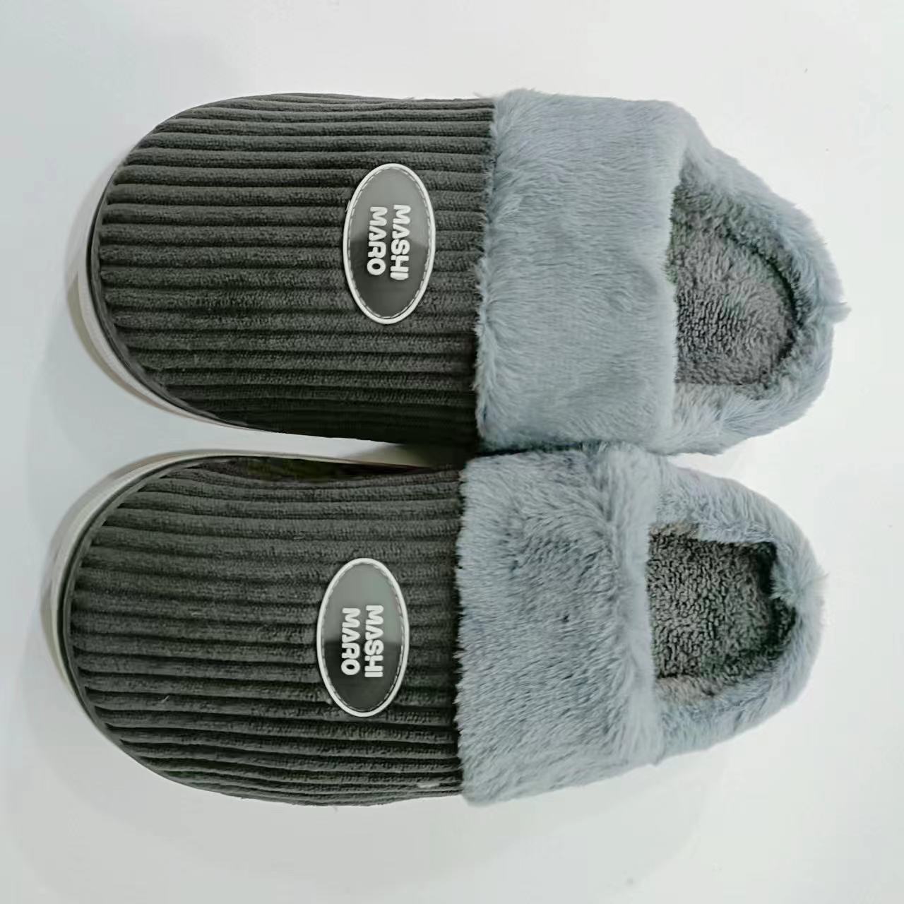 New winter Men's Home Indoor Shoes Generous Bedroom Warm Slippers 