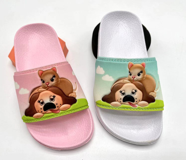 Kids Baby Bathroom Slippers Sandals Kids Shoes Light EVA Toddler Shoes Girl Slippers 