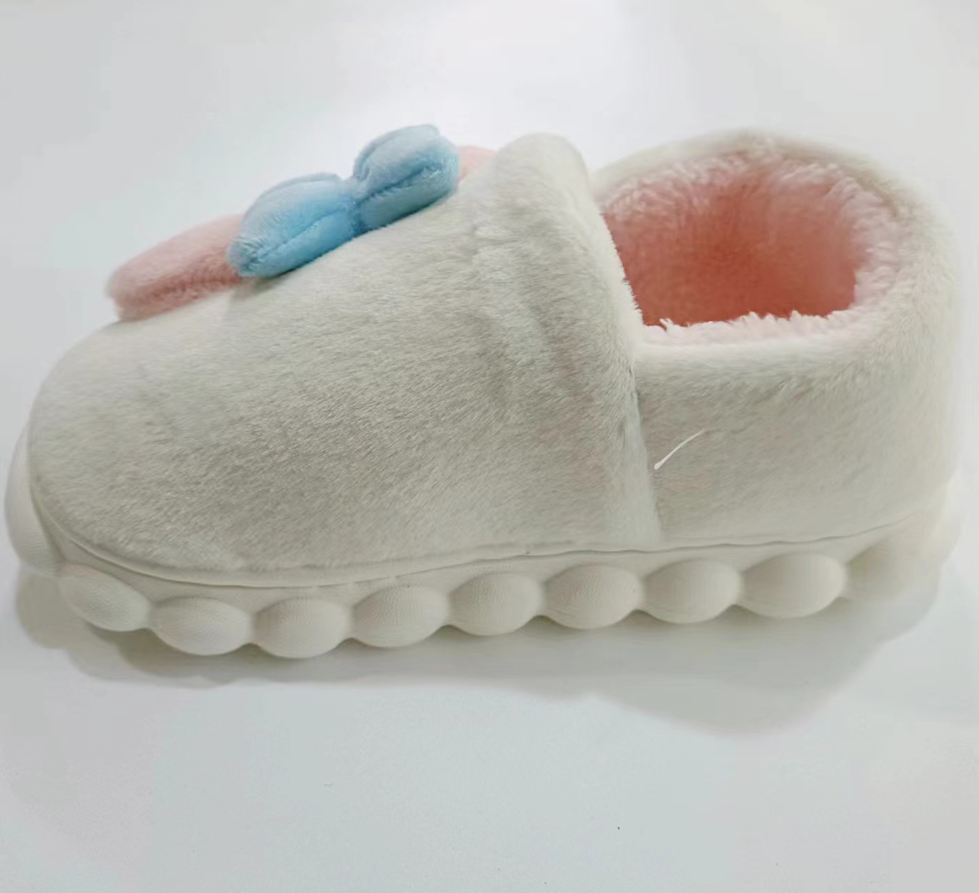 Winter Cotton Shoes Cute Three-dimensional Cartoon Women's Cotton Slippers High Thick Soles Lady Slipper
