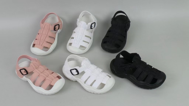 Summer Home Outdoor Beach EVA Kids Shoes Children Slide Slippers Sandals