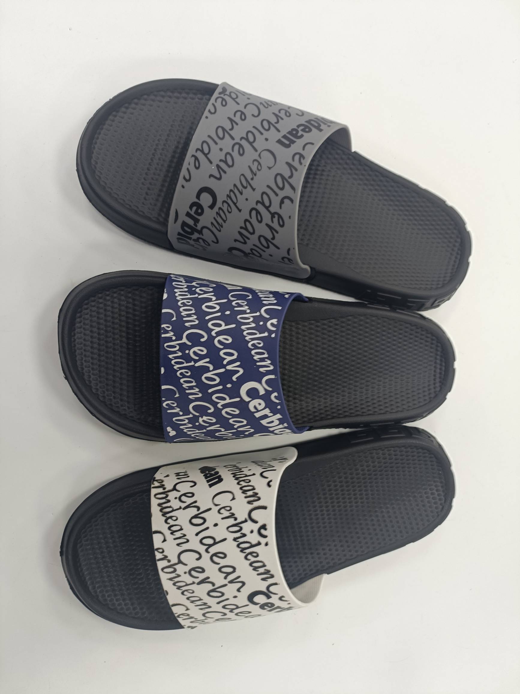 Customize Slides Beach Sandals Anti-Slip Flip-Flops Men Indoor Slippers 