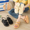 Customized Footwear Ladies Casual Fashion Outdoor Summer Flat Sandals Shoes