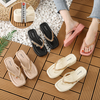 Wholesale Custom Design Ladies Women Sparkling Flip Flops with Women Sandal