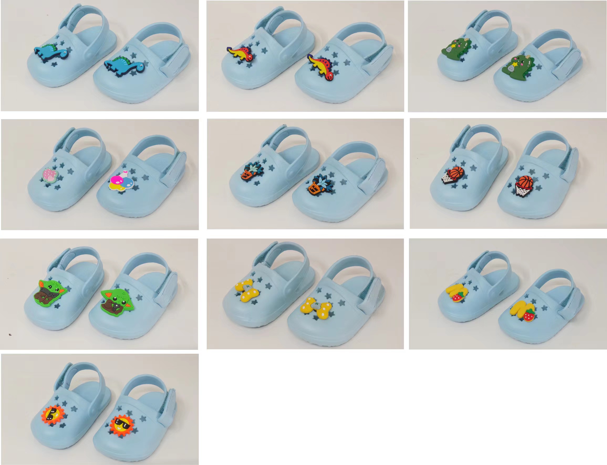 Customized Slippers Summer EVA Clogs Children's Kids Slide Sandals