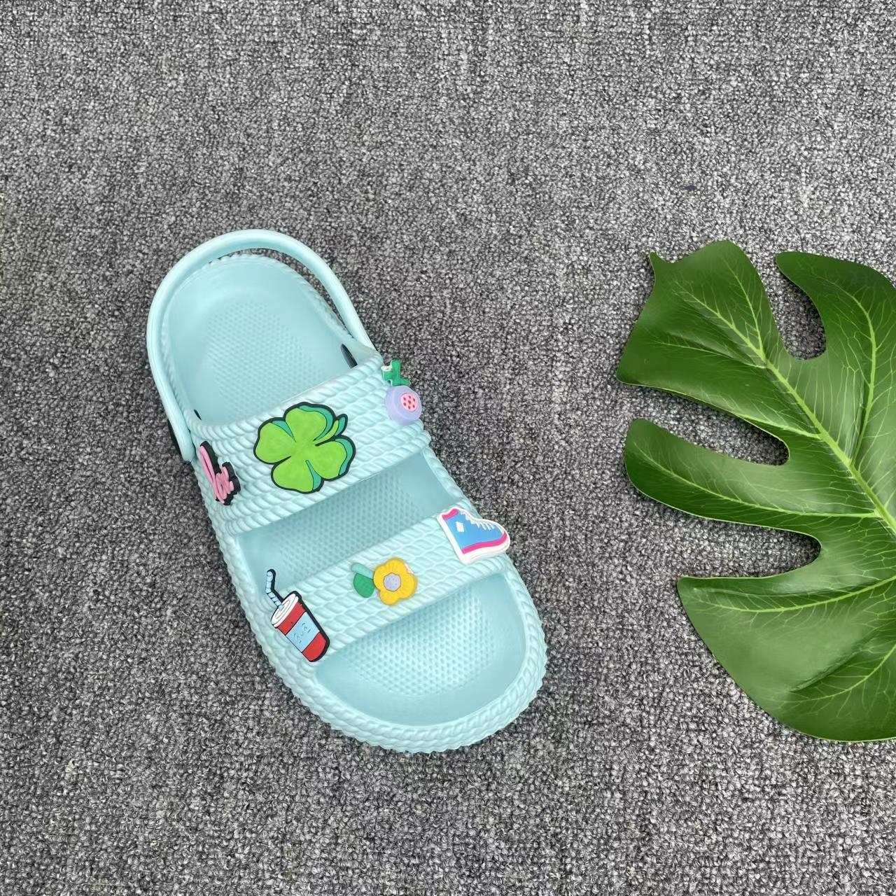 OEM Summer Slippers Women EVA High Soft Bottom Sandals 