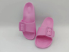 Custom Logo Eva Durable Female Adjustable Buckle Summer Beach Walk Slippers For Women