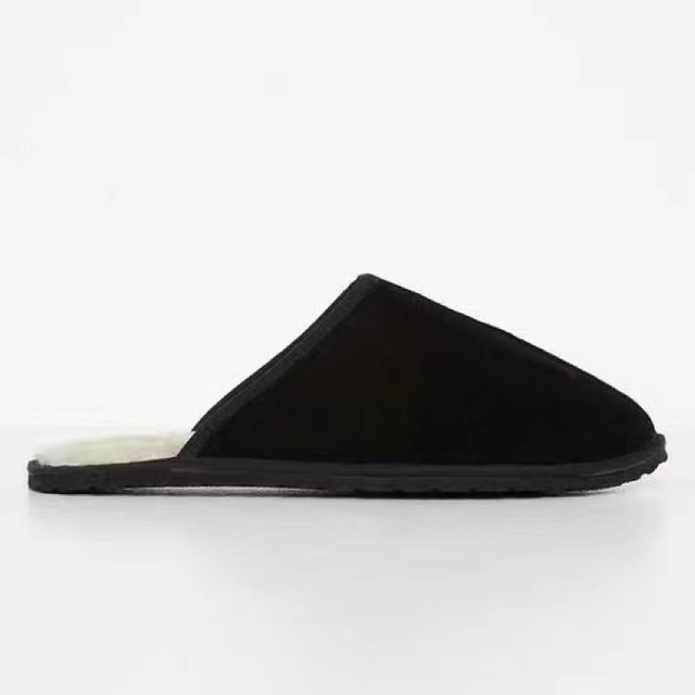 Women Shoes Plush Warm Home Flat Slippers Soft Comfortable Winter Indoor Slippers 
