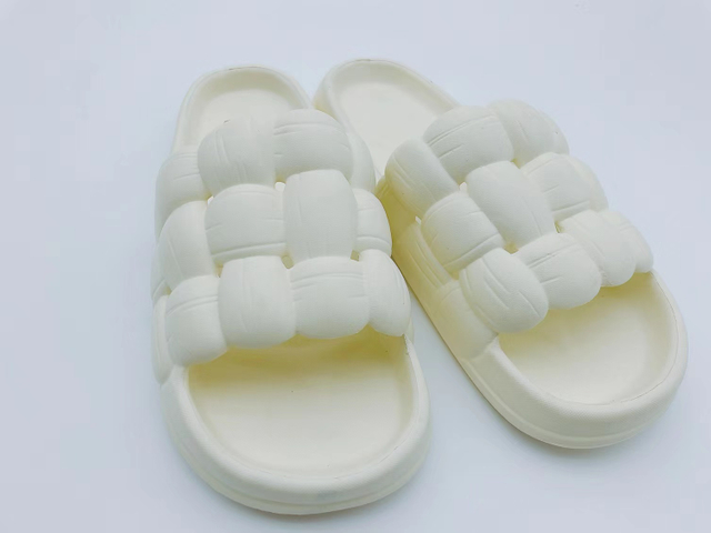 Customized Casual Ladies Slippers Shoes White Non-Slip Summer Women EVA Slippers