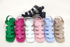 Summer Fashion Solid Color High-Heeled Sandals Casual Beach Woman Jelly Slipper